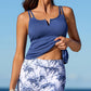 🔥Last Day Promotion 50% OFF🔥💝🌊Tummy Control Two-Piece Tankini Set