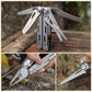 Foldable universal pliers for outdoor use