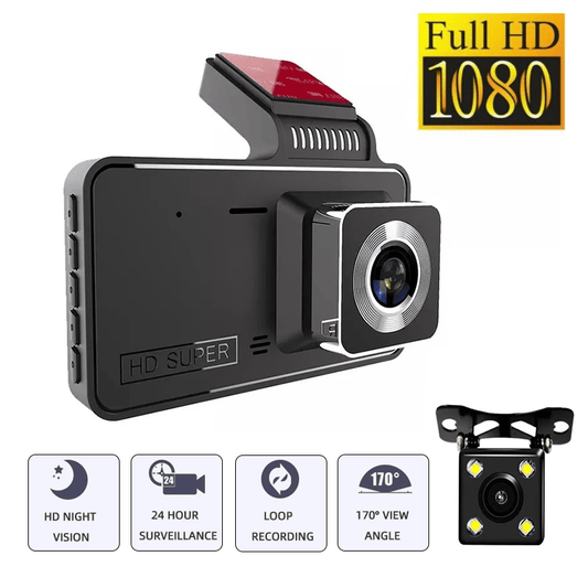 🎁 Hot Sale 49% OFF 🔥Drive Safe in Australia: Dual Cam Records Everything – Day & Night!