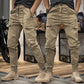 2024 SPRING MEN'S DISTRESSED SLIM FIT BIKER PANTS