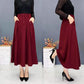 🎁Women's High Waist Draped Casual Pleated Skirt