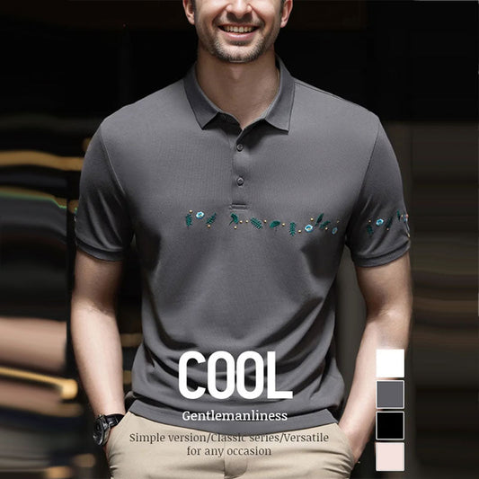 Men’s Embroidery Golf Shirt🥰