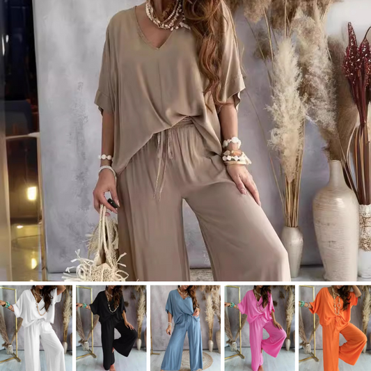 😍53% off💋Women’s Casual Loose Solid Color Suit