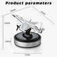 🔥Last 2% of stock - 49% off🔥Airplane Solar Energy Rotating Car Air Freshener Scents Diffuser Ornament