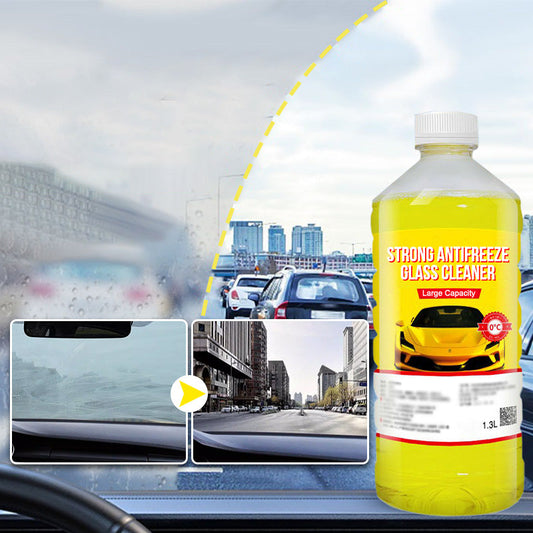 🚗1.3L💥 Large Capacity Strong Antifreeze Glass Cleaner✨