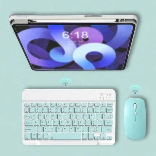 ⌨🖱Wireless Bluetooth Silent Keyboard + Mouse Set