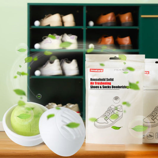 🔥BUY 3 FREE 2🔥Household Solid Air Freshening Shoes & Socks Deodorizing Balls