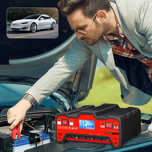 ⏳Time-limited Special⏰Automotive Intelligent Pulse Repair Battery Charger🚗