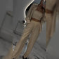 ⏳Time-limited Special⏰Women's Sequin Blazer & Wide-Leg Pants (3-Piece Set)