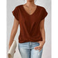 🌸Spring Specials💐Casual Short Sleeve Elegant V-neck Twist Tee