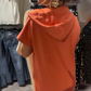 🎯Limited time 50% OFF✨Women’s Solid Short-Sleeve Hooded Long Dress👗