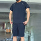 ❄️Last Day Promotion 💕Men's Light Casual T-Shirt Shorts 2-Piece Set