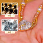 Magnetic Split Heart Matching Pendant Necklaces