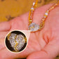 Magnetic Split Heart Matching Pendant Necklaces