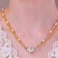 Magnetic Split Heart Matching Pendant Necklaces