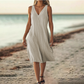 ⏳Time-limited Special⏰Women's Sleeveless V-Neck Dress