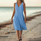 ⏳Time-limited Special⏰Women's Sleeveless V-Neck Dress