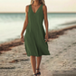 ⏳Time-limited Special⏰Women's Sleeveless V-Neck Dress