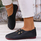 ⏳Time-limited Special⏰Women's New Soft Synthetic Leather Flat Shoes