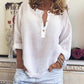 Women's Cotton Blend Casual Breathable Long Sleeve Shirt
