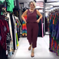 Women's Solid Color Sleeveless Top & Pants Two-Piece Set