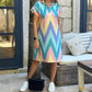 🍂Autumn Specials🍂 Women's Casual V-Neck Printed Midi Dress