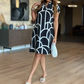 🍂Autumn Specials🍂 Women's Casual V-Neck Printed Midi Dress