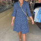 ⏳Time-limited Special⏰Women's Trendy Leopard Print V-Neck Loose Fit Dress