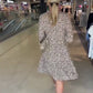 ⏳Time-limited Special⏰Women's Trendy Leopard Print V-Neck Loose Fit Dress