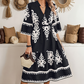 ⏳Time-limited Special⏰Printed V-Neck Casual Dress👗