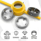 6PCS Plastic Pipe Thread Die Kit