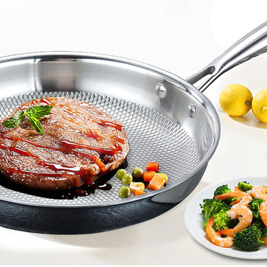 🍳304 Stainless Steel Non- Stick Pan